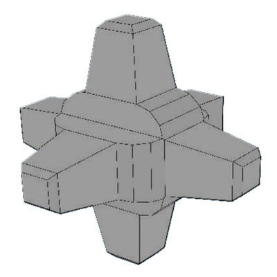 Break Water Concrete Accropode