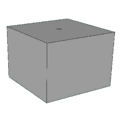 Break Water Concrete Cube