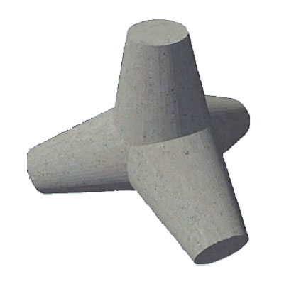 Break Water Concrete Tetrapod