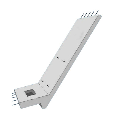 Sloping L-Gutter